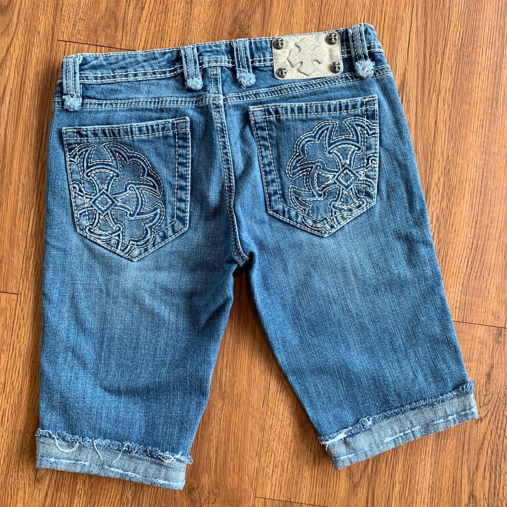 Miss Me Bermuda Denim Shorts Size 29